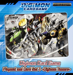 Digimon Playmat and Card Set 1 -Digimon Tamers-